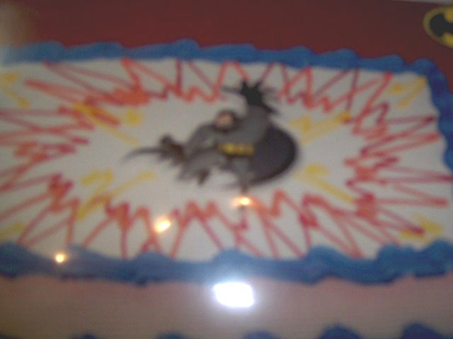 Cartoon Characters Cakes. Batman Theme Cake