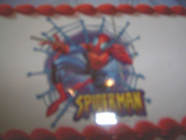 BC - Spiderman Theme Cake