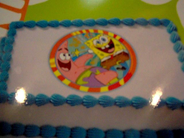 BC - Sponge Bob Theme Cake